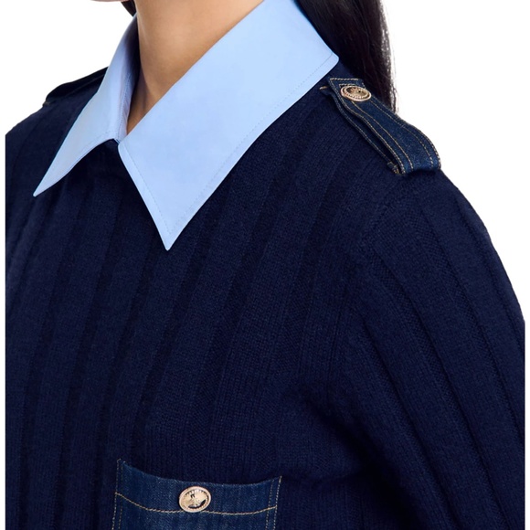 Jules Layered Look Sweater - Picture 3 of 7